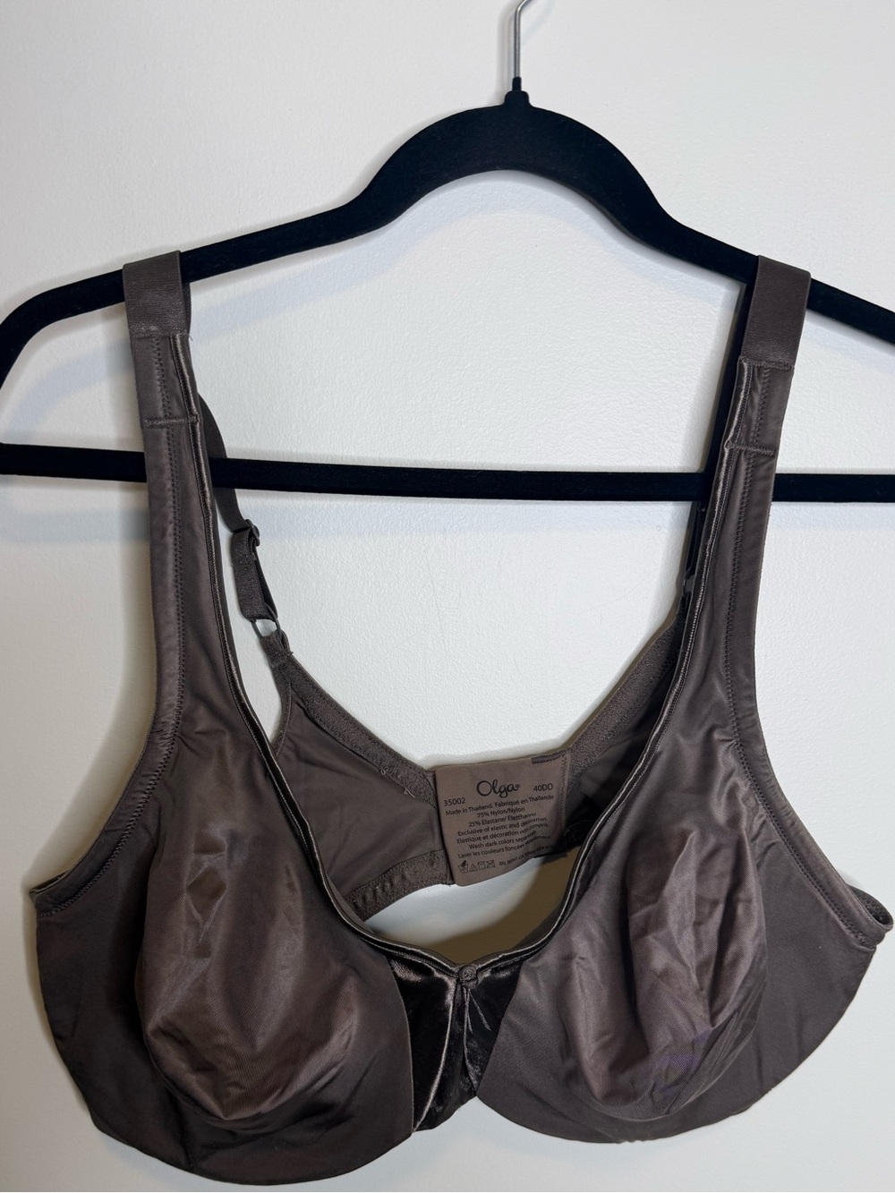 Olga brown bra size 40DD